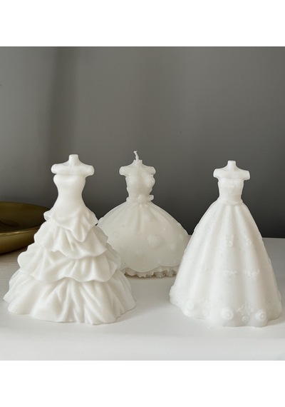 Gelinlik Elbise Mum Set