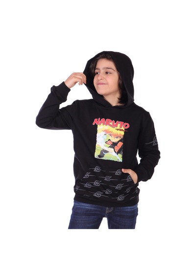 Toontoy Kids Toontoy Erkek Çocuk Naruto Baskılı Sweatshirt Siyah Toontoy Kids Toontoy Erkek Çocuk Naruto Baskılı Sweatshirt Siyah