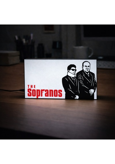 Masa Lambası - The Sopranos Adaptörlü Dekoratif & Hediyelik Lamba Çok Renkli