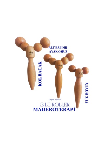 1sen Art & Beauty Maderoterapi 3'lü Set Yüz Ve Vücut Başlangıç Set