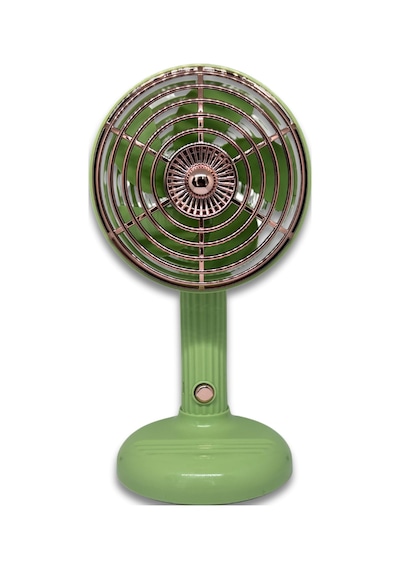 Fy060 Taşınabilir Masaüstü Ve El Yeşil Usb Fan