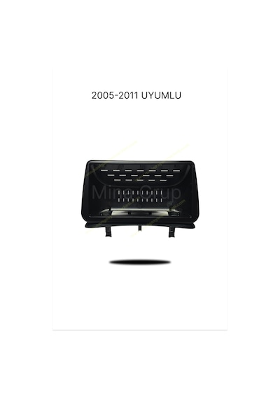 Snp Serisi Renault Clio 3 Uyumlu 4-64gb Hafıza Multimedya Sistemi Ve Geri Görüş Kamerası 9"