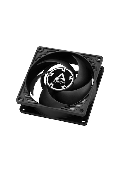 Arctic P8 Pwm Pst 80Mm Siyah Kanat Siyah Çerçeve Kasa Fanı