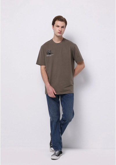 Colin's Colins Comfort Fit Yuvarlak Yaka Düz Erkek Yeşil Kısa Kol Tişört Cl1075283 Q1.v1 Kha Haki Colin's Colins Comfort Fit Yuvarlak Yaka Düz Erkek Yeşil Kısa Kol Tişört Cl1075283 Q1.v1 Kha Haki