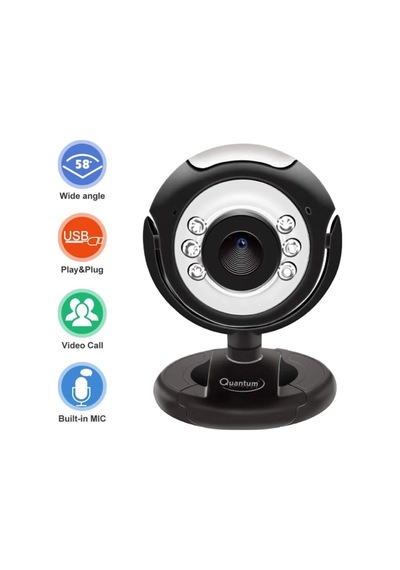 General Home Mikrofonlu Led Işıklı Webcam Bilgisayar Kamerası