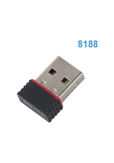 Usb Wifi Adaptörü Mini Wifi Kablosuz Adaptör Yüksek Hızlı Usb 2.0 Ağ Kartı 150 8188 Version