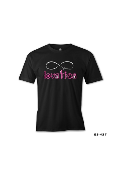 Demi Lovato - Lovatics Siyah Erkek Tshirt