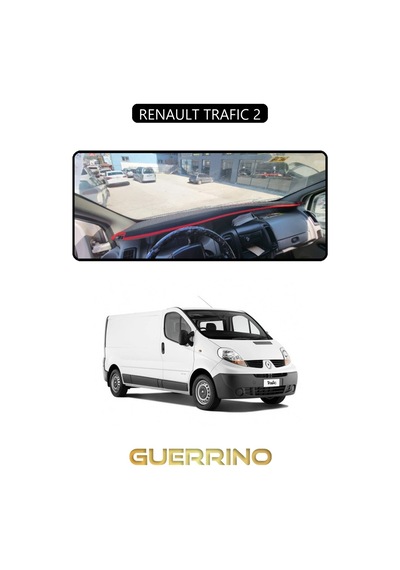 Renault Trafıc 2torpido Koruma Halısı Siyah Kenar