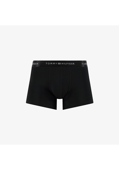Tommy Hilfiger Trunk 3pk Erkek Siyah Boxer Düz Um0um03411 Siyah