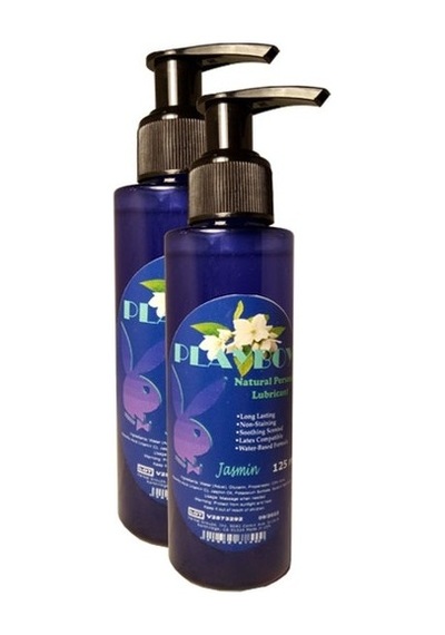 Playboy Jasmin Flavor Natural Personal Lubricant 125 Ml Yasemin Aromalı Jel 2 Adet