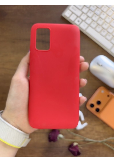 Samsung Galaxy A31 Uyumlu Kamera Korumalı Darbeye Dayanıklı Renk Atmayan Fab Silikon Kılıf Kırmızı