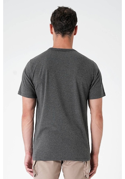Mecanık Casual Neo Organic T-shirt Koyu Gri