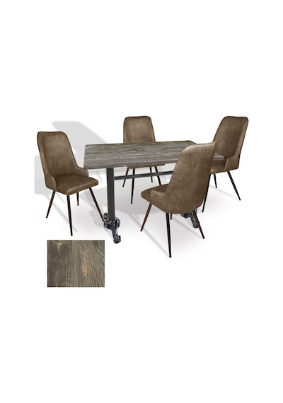 Çipa - Çırağan Mutfak Masa Takımı - 70x120 Werzalit, Wermodin Ve Allzalit Tabla - Old Pine - Kahve Çok Renkli Çipa - Çırağan Mutfak Masa Takımı - 70x120 Werzalit, Wermodin Ve Allzalit Tabla - Old Pine - Kahve Çok Renkli