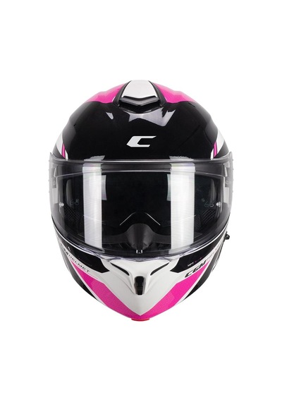 Cgm 568s Ber Sport Çene Açılır Kask Siyah/fuşya-s