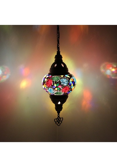 Dekoratif TEKLİ SARKIT AVİZE GECE LAMBASI ÇOCUKLAR İÇİN RENKLİ