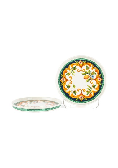 Mikasa Moor Capri Flora 2li Mini Sunum Tabağı 15cm P388.119710 Çok Renkli