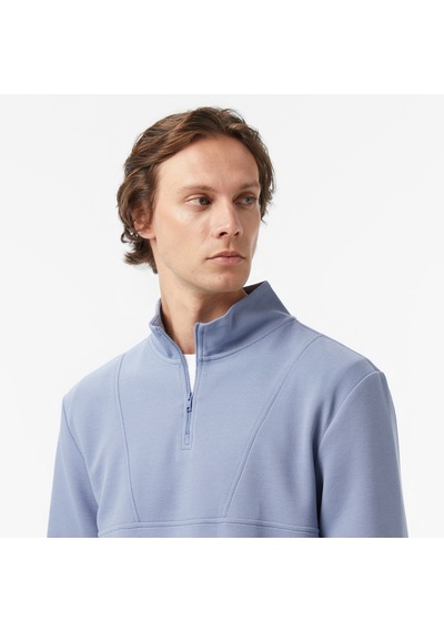 Nautica Erkek Mavi Classic Fit Sweatshirt Düz K57081t Mavi