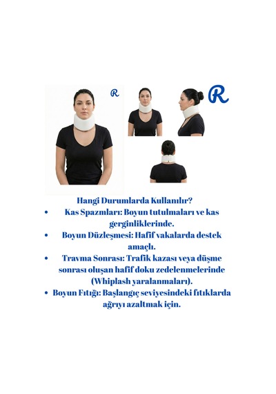 Medikal Sünger Boyunluk,boyun Fıtığı Boyun Destek Boyun Düzleşmesi Korse