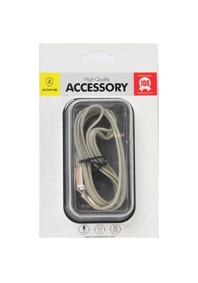 Ecruz Gri High Speed Lightning Usb Kablo