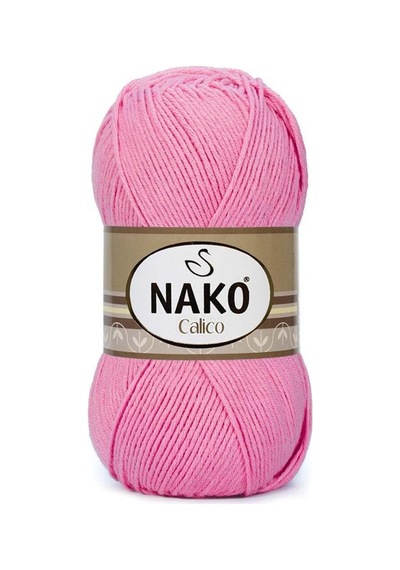 Calico- 06668 Şeker Pembe- 5'li Paket - 100gr/240m - El Örgü İpi - Amigurimi-hırka- Kazak- Şal-bebek İpi