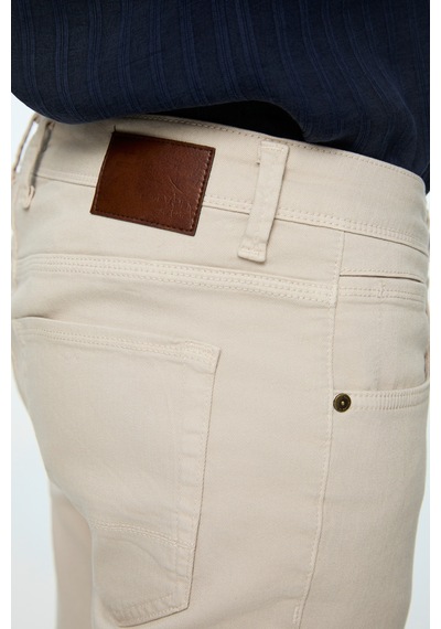 Morven Erkek Taş Denim 5 Cep Slim Fit Jean Kot Pantolon 26ms003032870 Taş