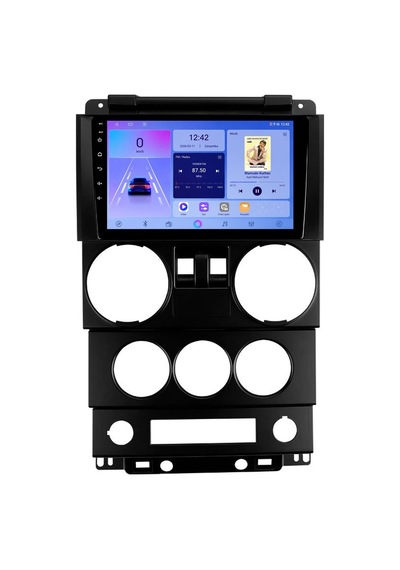 Jeep Rubicon 2008-2010 Android Multimedya Carplay Android Auto Navigasyon Kameralı 8gb Ram 64gb 9"