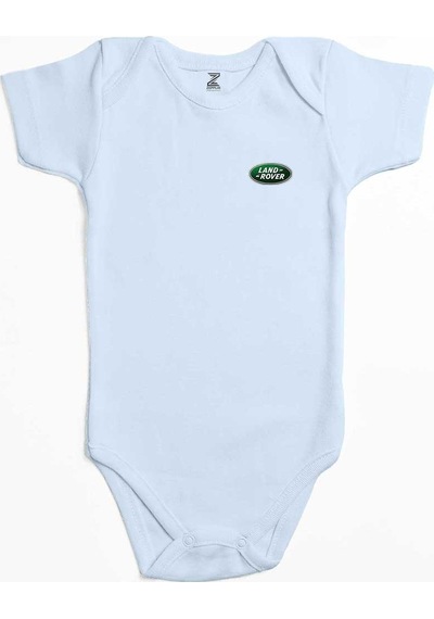 Zepplin Giyim Land Rover Logo Pembe Bebek Body Zıbın