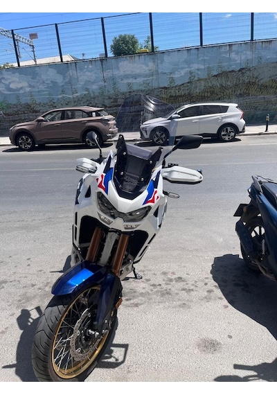 2020-24 Honda Africa Twin L2/l4 Uzun Ön Cam Füme Zeus 58cm 4mm