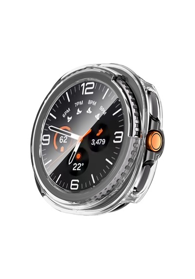 Samsung Galaxy Uyumlu  8 Classic 46mm Sert Pc Kasa Ve Ekran Koruyucu Zore Watch Gard 39