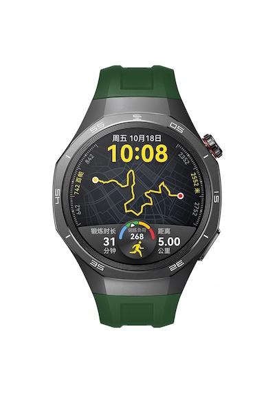 Huawei Watch Gt5 Pro 46mm İle Tam Uyumlu Kordon Metal Tokalı Yumuşak Silikon Kordon Kayış