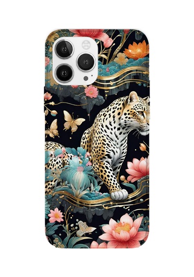 İphone 12 Pro Max Uyumlu Baskılı Şeffaf Telefon Kılıfı Koleksiyon: Wildspirit Prime 3
