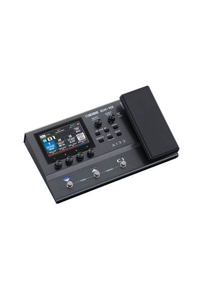 Boss Gx-10 Kompakt Gitar Ve Bas Efekt İşlemcisi, Gx-100 Ses Motoru, Renkli Dokunmatik Ekran, 32 Amp Tipleri Ve 170 Boss Efektleri Çok Modlu, Ayak Pedalları Ve İfade Pedalı, Aırd Teknolojisi