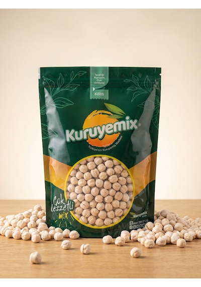 Taptaze Leblebi Kavrulmuş Tuzsuz - İri Taneli Ve Lezzet Garantili 500g 500 G