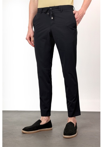 İmza Lacivert Yan Cep Slim Fit Jogger Pantolon 1003260166