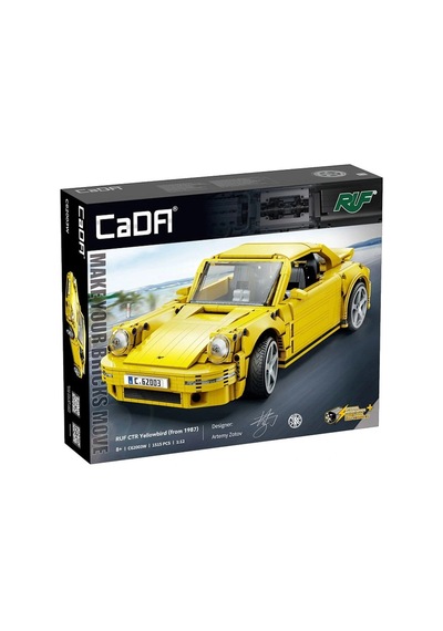 C62003w Cada Ruf Ctr Yellowbird Blok Seti 1515 Parça -vagon Life