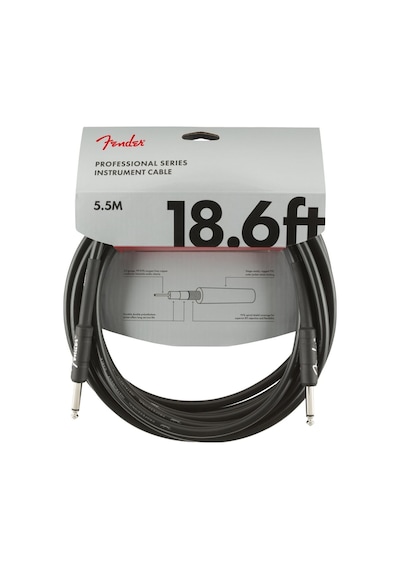 Fender Professional Kill Switch Düz/l Uçlu 5,5m Enstrüman Kablosu