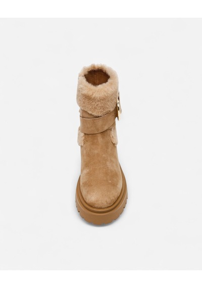 Steve Madden Lodge Tan Suede Kadın Kahverengi Bot Lodge-tan