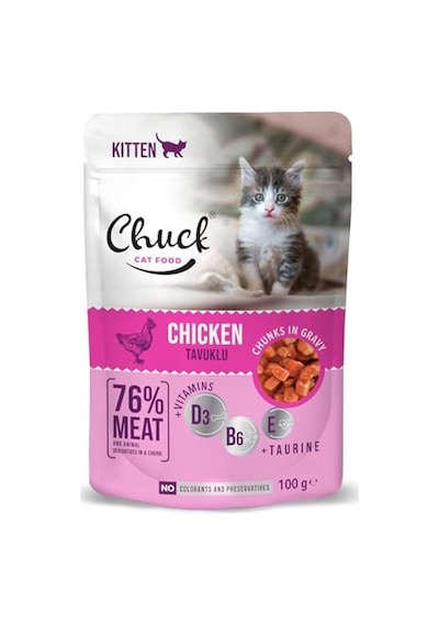 Pouches, Yavru, Tavuklu 100 Gr X 24 Adet 100 G