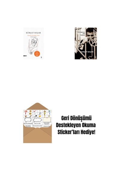 Dışarda Kötülük Vardı Ciltli + Konuştuğumuz Gibi Uzaklara + Okuma Sticker'ları
