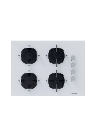 Silverline 3481 Flam - CS5665W01 65 CM Ocak - BO6501W01 Beyaz Cam Ankastre Set