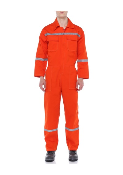 16/12 Gabardin Turuncu Tulum