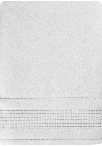 Cotton Ladın Banyo Havlusu 90x150 Beyaz
