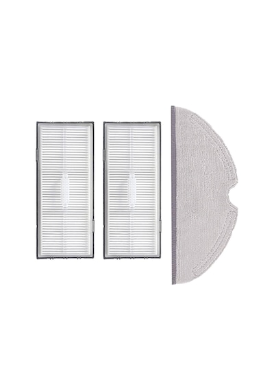 Mija Roborock Q7 Max + Plus Uyumlu 3 Parça Yedek Filtre Bez Seti 701040Q7MS