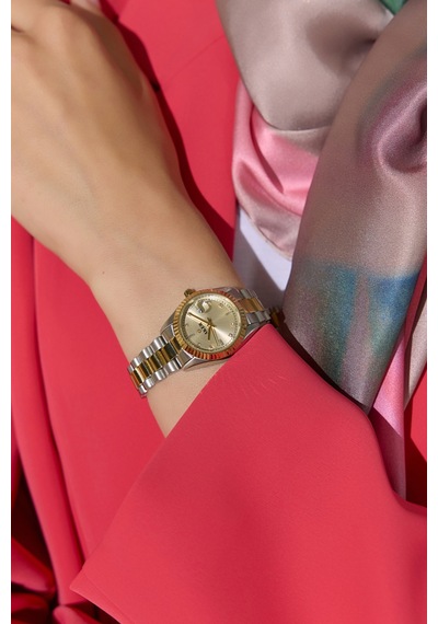 Pembe Acc1362 Oyster Kol Saati 28mm Pembe Pembe