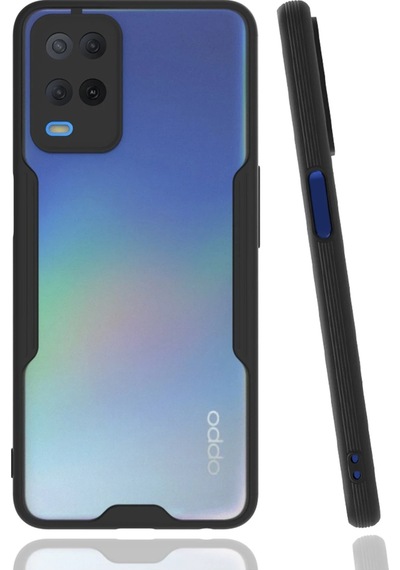 Ilkeshop Newface Oppo A54 4g Kılıf Platin Silikon - Siyah