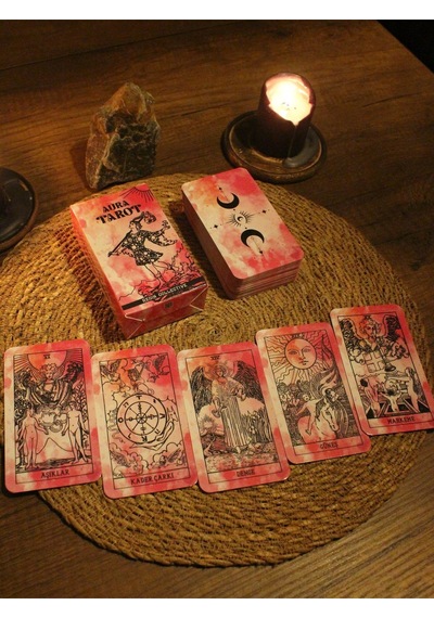 Aura Tarot Destesi 78 Kart - Arındırma Kesesi Hediyeli