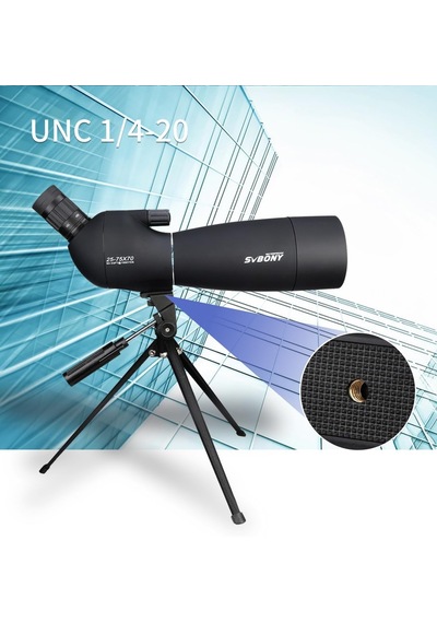 Svbony Sv28 75x Zoom Teleskop Monoküler Su Geçirmez Dürbün Çanta + Tripod Ve Telefon Tutucu Hed