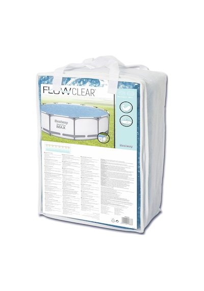 Bestway Flowclear Güneş Örtüsü, Ø 356 Cm, Yuvarlak 366 Cm Ve 396 Çok Renkli