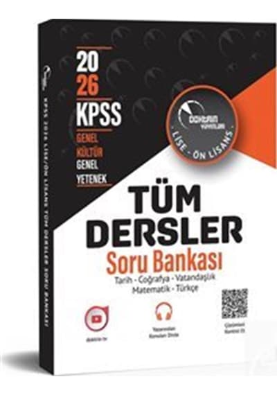 2026 Kpss Lise Önlisans Genel Kültür Yetenek Tüm Dersler Tek K...