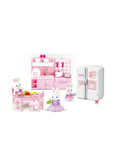 Bay Dreamy Mini Tavşan- Büyük Mutfak Oyun Seti